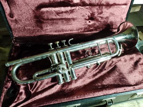 King silver flair 2055T trompet, Musique & Instruments, Instruments à vent | Trompettes, Comme neuf, Trompette en si bémol, Envoi