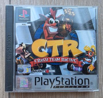 Spel playstation 1 : Ctr : crash team racing