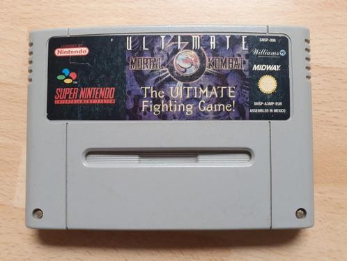 Ultimate mortal kombat 3, Consoles de jeu & Jeux vidéo, Jeux | Nintendo Super NES, Utilisé, Combat, 2 joueurs, Enlèvement ou Envoi