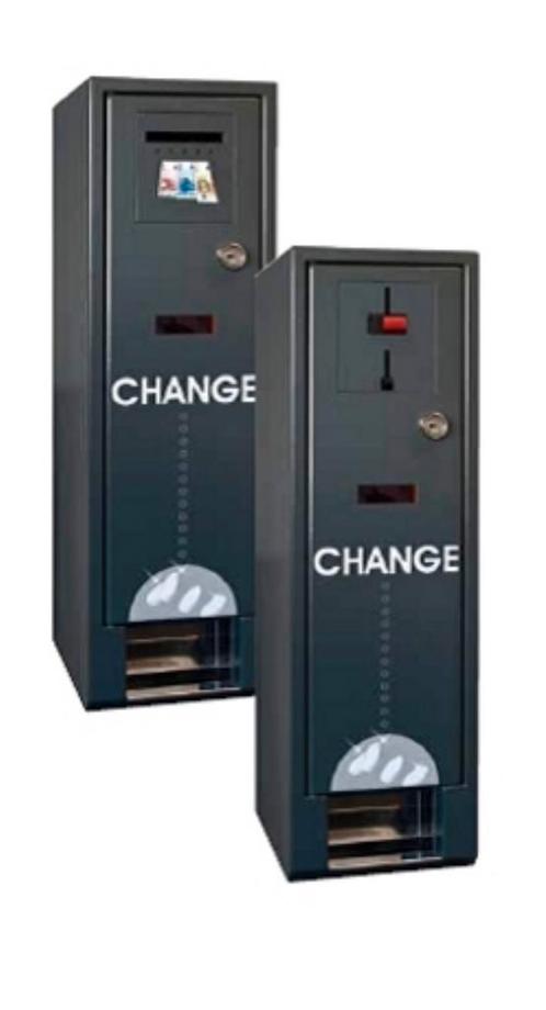 Geld wisselautomaten briefgeld en muntgeld, Verzamelen, Automaten | Overige, Gebruikt, Ophalen of Verzenden