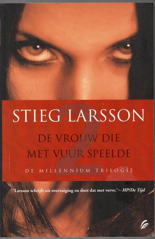De vrouw die met vuur speelde - Stieg Larsson, Boeken, Thrillers, Gelezen, Nederland, Ophalen of Verzenden