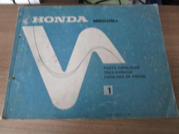 Onderdelenboek Honda MB50S A-E