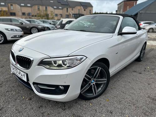 BMW 220d cabrio euro 6 carnet full garantie, Autos, BMW, Entreprise, Achat, Série 2, ABS, Caméra de recul, Phares directionnels