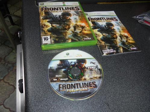 Xbox 360 Frontlines Fuel of War (orig-compleet), Consoles de jeu & Jeux vidéo, Jeux | Xbox 360, Utilisé, Combat, 1 joueur, À partir de 16 ans