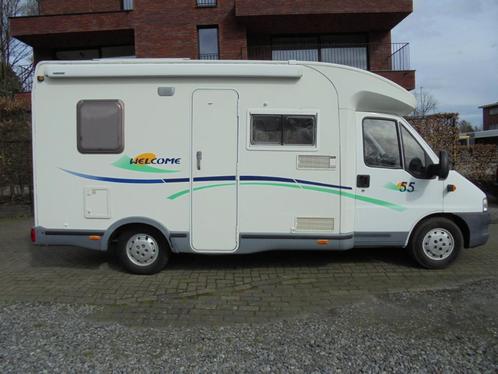 Mobilhome Chausson Welcome 55, Fiat Ducato 2.3 Diesel,6/2003, Caravanes & Camping, Camping-cars, Entreprise, Semi-intégral, jusqu'à 3