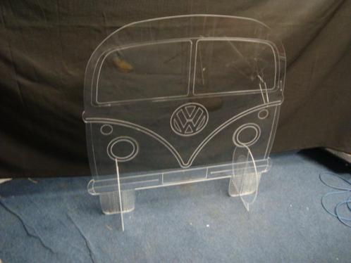 Gebruikt: VW bus afbeelding plexiglas, LED verlicht.20220952, Huis en Inrichting, Woonaccessoires | Overige, Gebruikt, Ophalen