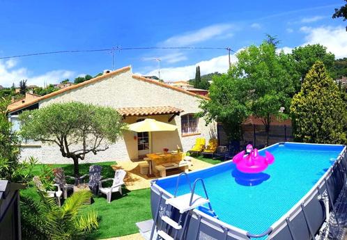 Klein stukje paradijs T2 sea10' zwembad, tuin, comfort stran, Vakantie, Vakantiehuizen | Frankrijk, Provence en Côte d'Azur, Landhuis of Villa