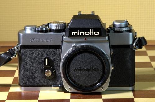 Minolta XE5 analoge camera met Makinon zoomobjectief, TV, Hi-fi & Vidéo, Appareils photo analogiques, Utilisé, Reflex miroir, Minolta