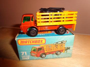 plusieurs véhicules miniatures matchbox