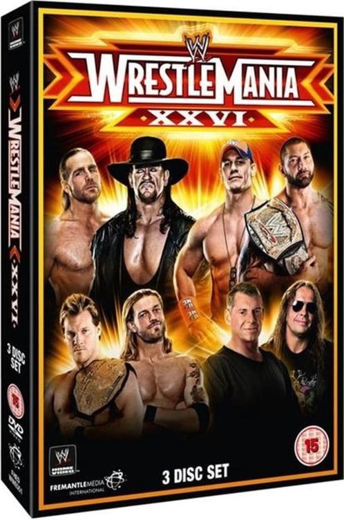 WWE Wrestlemania 26 (Nieuw in plastic), CD & DVD, DVD | Sport & Fitness, Neuf, dans son emballage, Autres types, Sport de combat