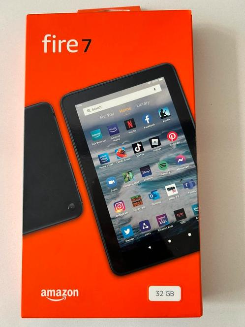 tablet Amazon Fire 7 met 32GB nieuw, Informatique & Logiciels, Android Tablettes, Neuf, Wi-Fi, 7 pouces ou moins, 32 GB, Enlèvement ou Envoi