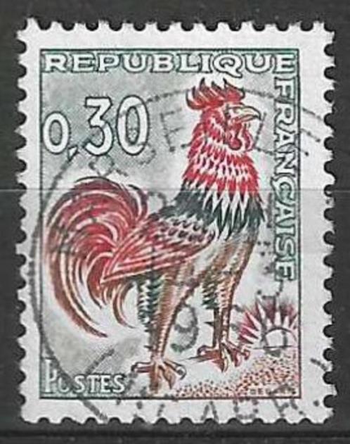 Frankrijk 1962/1965 - Yvert 1331A - Type "Haan van Decaris", Postzegels en Munten, Postzegels | Europa | Frankrijk, Gestempeld