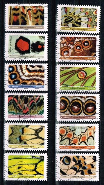 Postzegels uit Frankrijk - K 0681 - vlinders