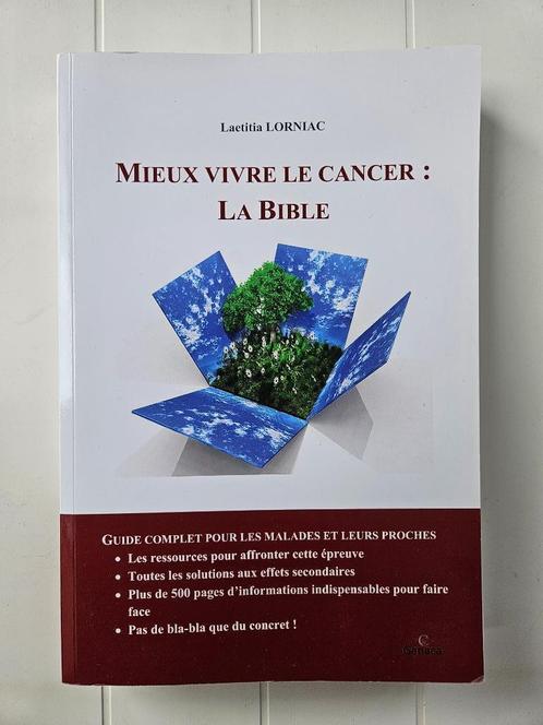 Mieux vivre le cancer : La Bible, Livres, Santé, Diététique & Alimentation, Comme neuf, Enlèvement ou Envoi