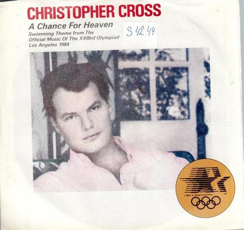 Vinyl, 7"   /   Christopher Cross – A Chance For Heaven, CD & DVD, Vinyles | Autres Vinyles, Autres formats, Enlèvement ou Envoi