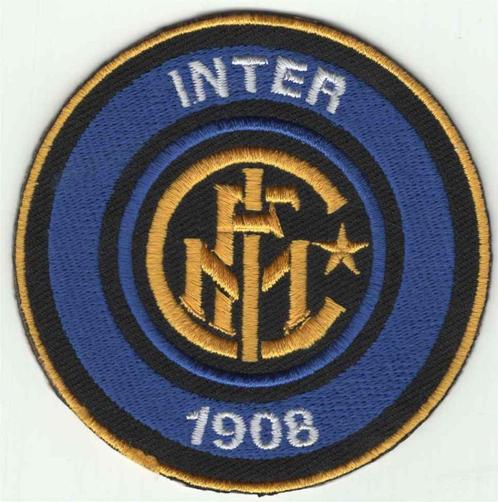 FC Internazionale Milano stoffen opstrijk patch embleem, Collections, Articles de Sport & Football, Neuf, Envoi