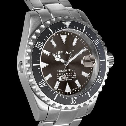 NOUVELLE montre de plongée Ublast Pro - Ocean Star Silver, Bijoux, Sacs & Beauté, Montres | Hommes, Neuf, Montre-bracelet, Autres marques