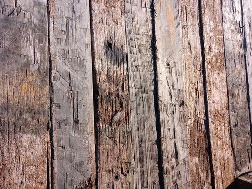 Vele partijen  mooi oud hout sloophout  barnwood  recuphout, Jardin & Terrasse, Terrasses, Utilisé, Bois, Enlèvement ou Envoi
