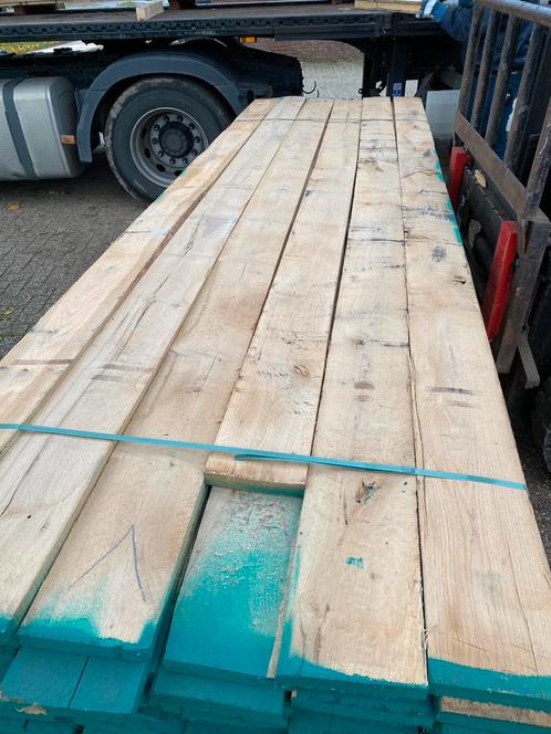 Amerikaan wit eiken te koop. 27x170 mm kd., Doe-het-zelf en Bouw, Hout en Planken, Nieuw, Pallet, Eiken, 300 cm of meer, 25 tot 50 mm