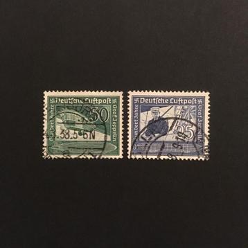 Duitse postzegels 1938 - von Zeppelin