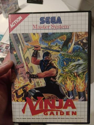 Ninja Gaiden Sega master systeme 