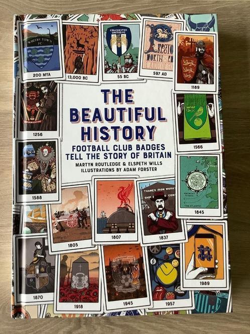 The Beautiful History: Football Club Badges, Livres, Livres de sport, Neuf, Sport de ballon, Enlèvement ou Envoi