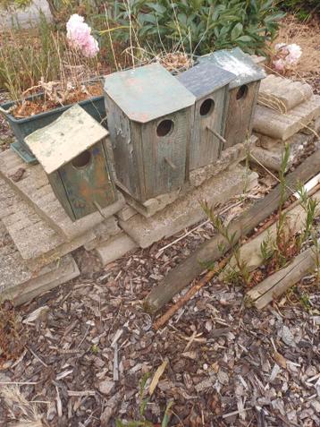 Vogelhuisjes gratis op te halen