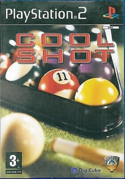 Cool Shot, Consoles de jeu & Jeux vidéo, Jeux | Sony PlayStation 2, Utilisé, Sport, 1 joueur, À partir de 3 ans, Enlèvement ou Envoi