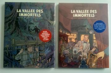 2 BD Blake et Mortimer 25 - 26 vallée des immortels numéroté