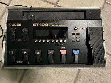 BOSS GT-100 - pédalier multi-effets + Flight case THON