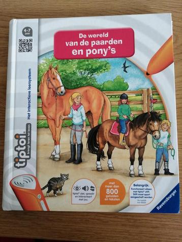 Tip toi boek de wereld van paarden en pony's