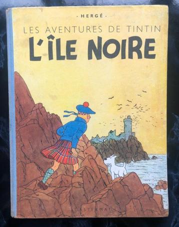 TINTIN - L'ILE NOIRE - 1944 - A23 bis 