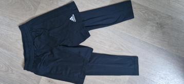 Adidas trainingsshort met lange broek