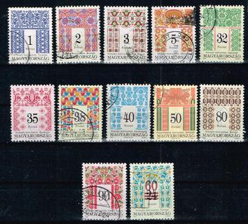 Timbres-poste de Hongrie - K 3906 - folklore