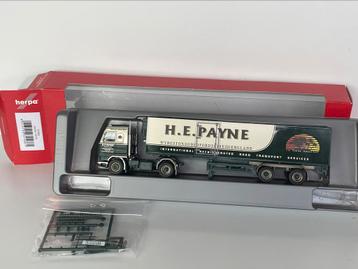 Herpa Scania 143 Streamline H.E. Payne nieuw in doos 1/87