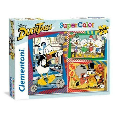 Duck Tales 3 in 1 Puzzel - 3 x 48 stukjes - Clementoni, Enfants & Bébés, Jouets | Puzzles pour enfants, Neuf, 4 à 6 ans, 10 à 50 pièces