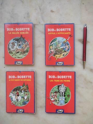 4 mini Bob & Bobette bilingues et publicitaires (Dash).