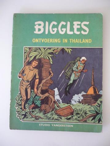 Biggles ( 7 ontvoering in Thailand ) eerste druk 1966