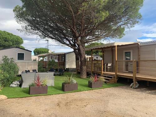 Location camping le Mat Estang 4* 66 Canet en Roussillon FR, Vacances, Campings, Ville, Mer, Lave-vaisselle, Climatisation, Internet