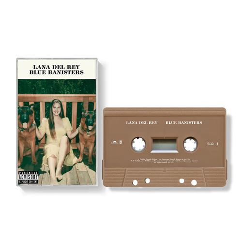 Cassette Lana Del Rey Blue Banisters, brun, scellée, CD & DVD, Cassettes audio, Neuf, dans son emballage, Originale, 1 cassette audio