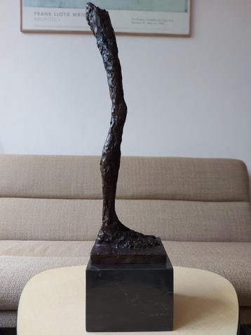 Bronzen Beeld Been La Jambe Giacometti Gesigneerd + Nummer