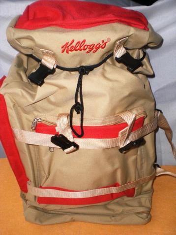 Un sac à dos de randonnée "Kellogg's "