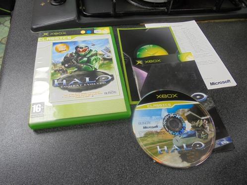 Xbox Halo Combat Evolved (orig-compleet), Consoles de jeu & Jeux vidéo, Jeux | Xbox Original, Utilisé, Combat, 3 joueurs ou plus