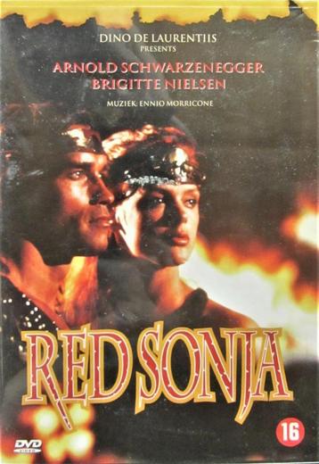 DVD ACTIE- RED SONJA (ARNOLD SCHWARZENEGGER-BRIGITTE NIELSEN