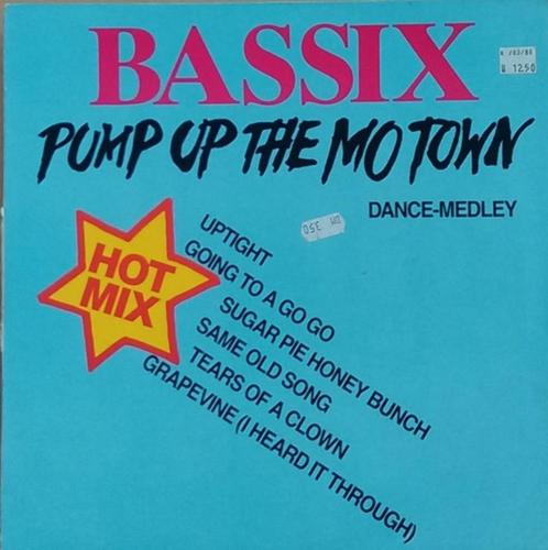12"  Bassix ‎– Pump Up The Mo Town, CD & DVD, Vinyles | Dance & House, Utilisé, Disco, 12 pouces, Enlèvement ou Envoi