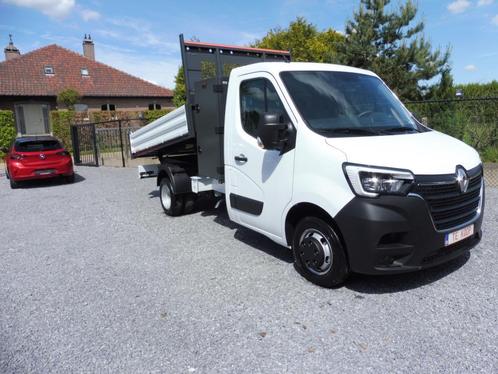 renault new master/kipper/rwd rj3500/l3/55km/dubbel wielen, Auto's, Bestelwagens en Lichte vracht, Bedrijf, Te koop, ABS, Adaptieve lichten