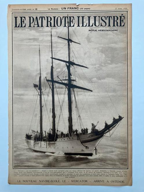Mercator1932 Oostende, Collections, Marine, Comme neuf, Enlèvement ou Envoi