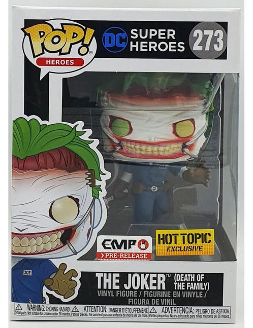 Funko POP DC Super Heroes The Joker (Death of the Family), Collections, Jouets miniatures, Comme neuf, Envoi