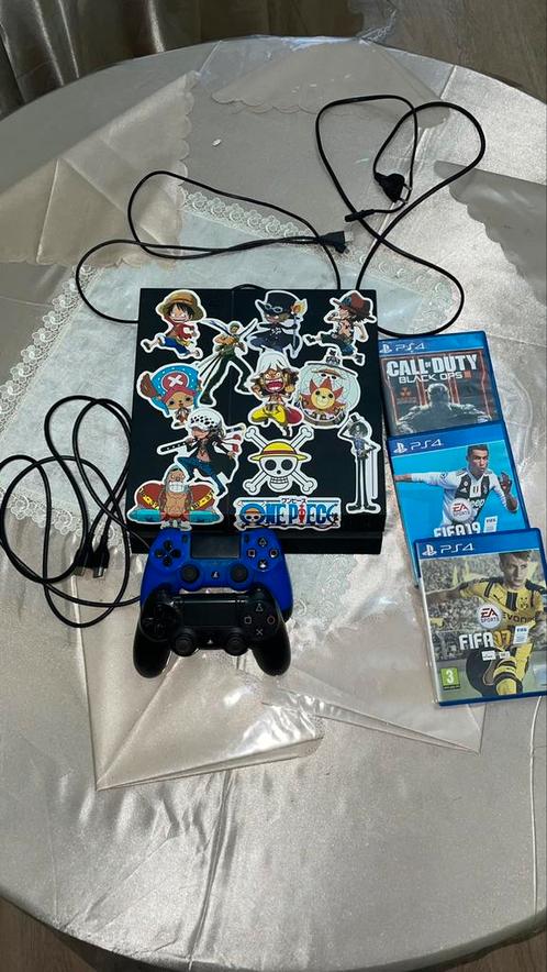 PlayStation 4 1000gb 2 manettes 3 jeux tout les cables, Consoles de jeu & Jeux vidéo, Consoles de jeu | Sony PlayStation 4, Comme neuf