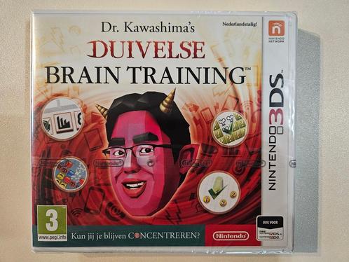 Dr. Kawashima Duivelse Brain Training / Nintendo 3DS (Nieuw), Consoles de jeu & Jeux vidéo, Jeux | Nintendo 2DS & 3DS, Neuf, Puzzle et Éducatif
